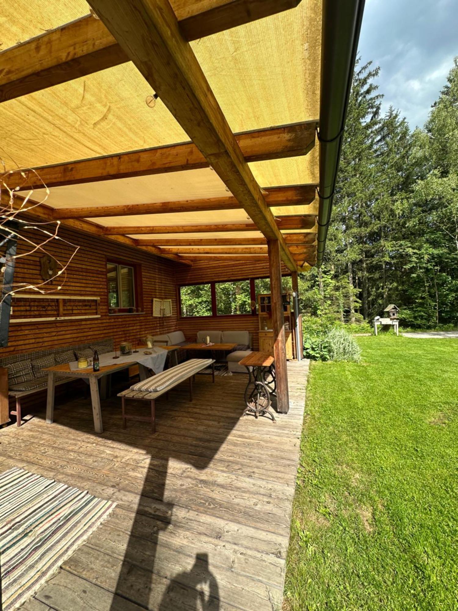 Ferienhaus Im Wald Edelschrott Exterior photo
